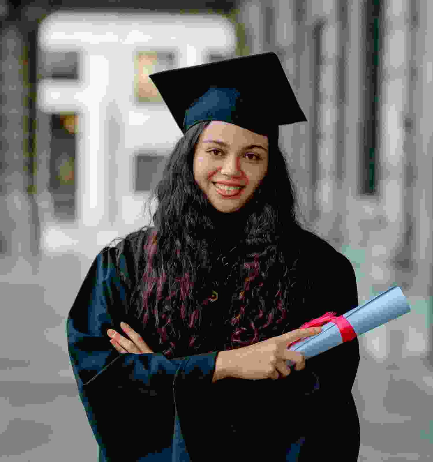 Smiling Graduate: A Proud Moment Captured Campaigns-img-01